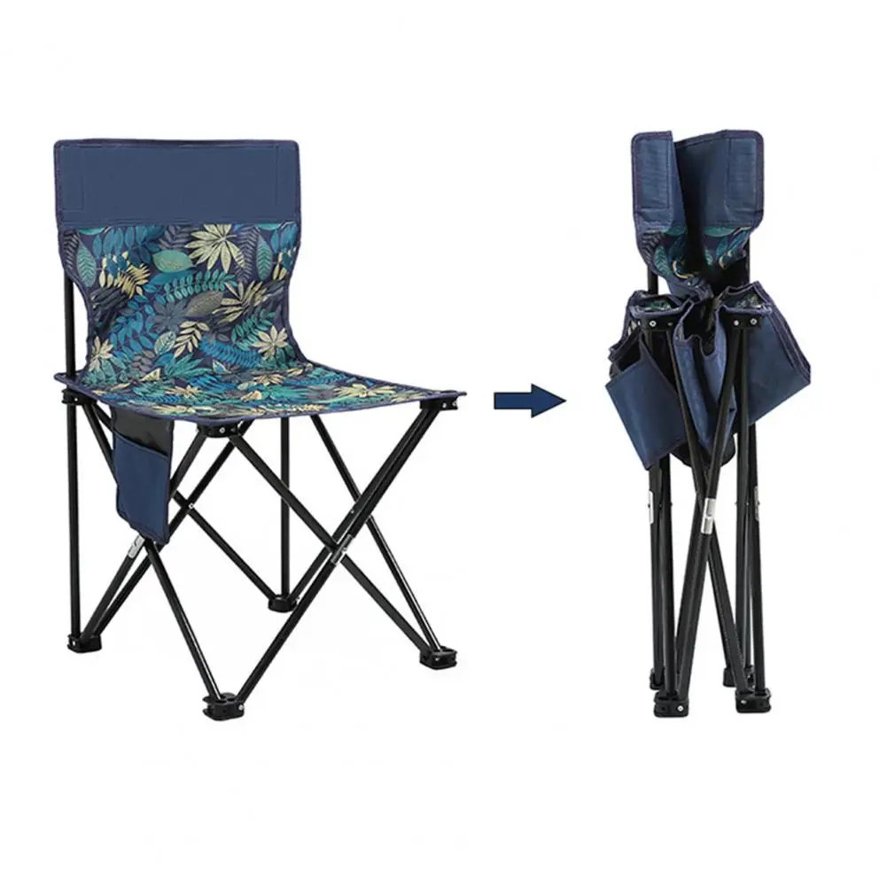 1 Pc Folding Chair Strong Load-bearing Camping Gear Waterproof Table Bracket Portable Collapsible Stool Chair Camping Supplies - Image 3