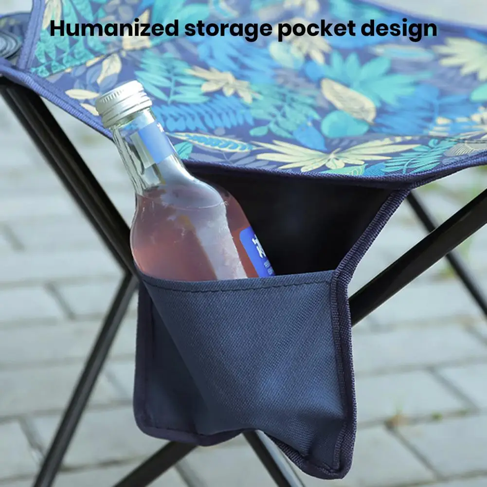 1 Pc Folding Chair Strong Load-bearing Camping Gear Waterproof Table Bracket Portable Collapsible Stool Chair Camping Supplies - Image 5