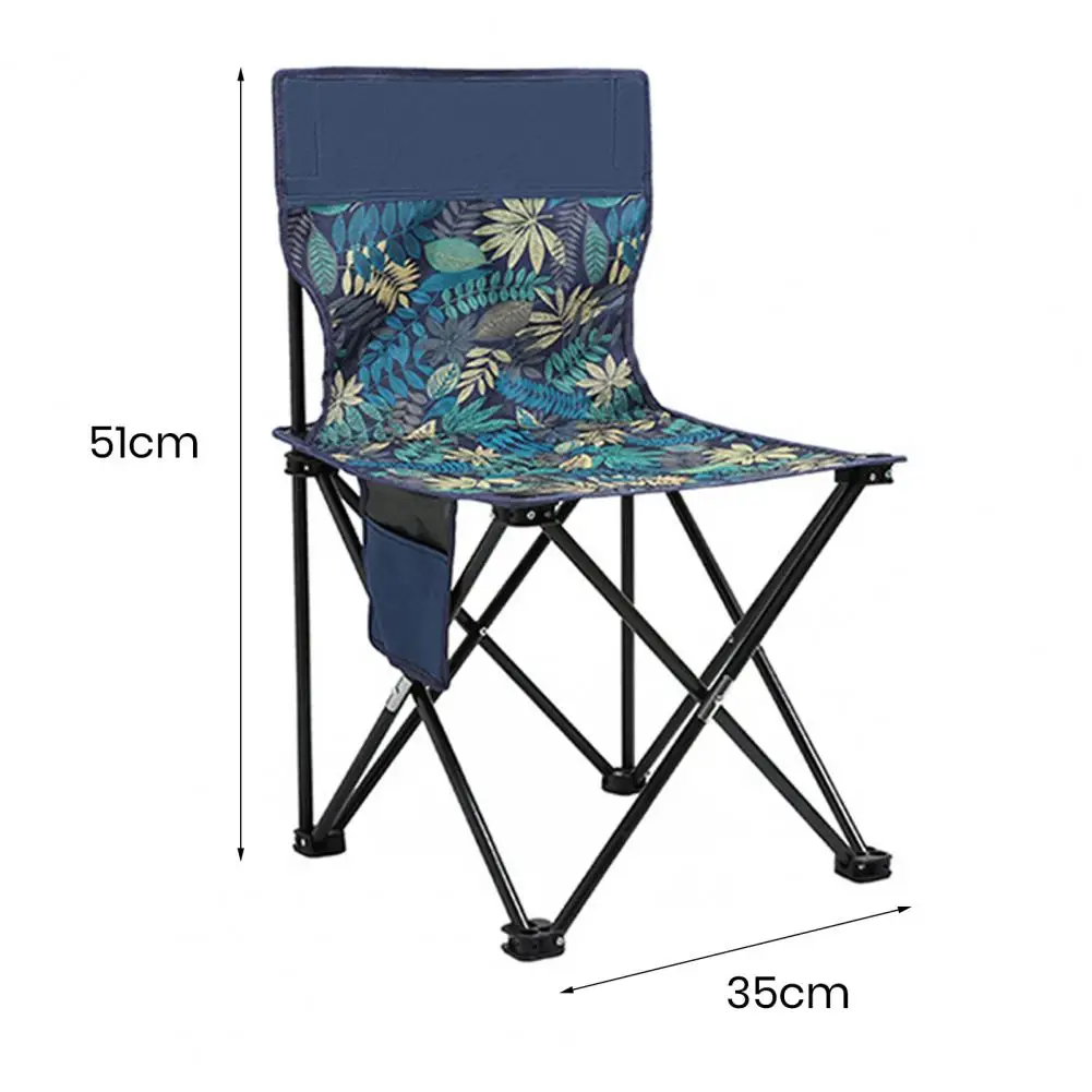 1 Pc Folding Chair Strong Load-bearing Camping Gear Waterproof Table Bracket Portable Collapsible Stool Chair Camping Supplies - Image 6