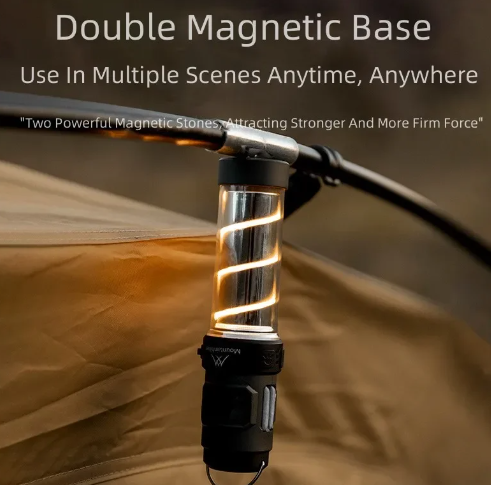 MOUNTAINHIKER Outdoor Camping Tactical Mosquito Lamp Killer Portable LED Flashlight Magnet USB Charging High Power Mosquito Lamp - Image 3