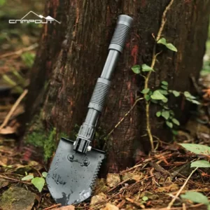 Outdoor Camping Multifunctional Engineer Shovel Foldable Shovel Portable Practical Small Shovels Field Army Shovel Survival Gear