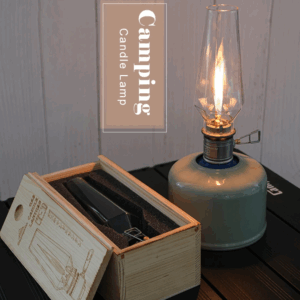 Outdoor Gas Candle Lamp Tent Lantern Camping Tourist Tent Light for Backpacking Camping Equipment Fishing Hiking Outdoor Tools