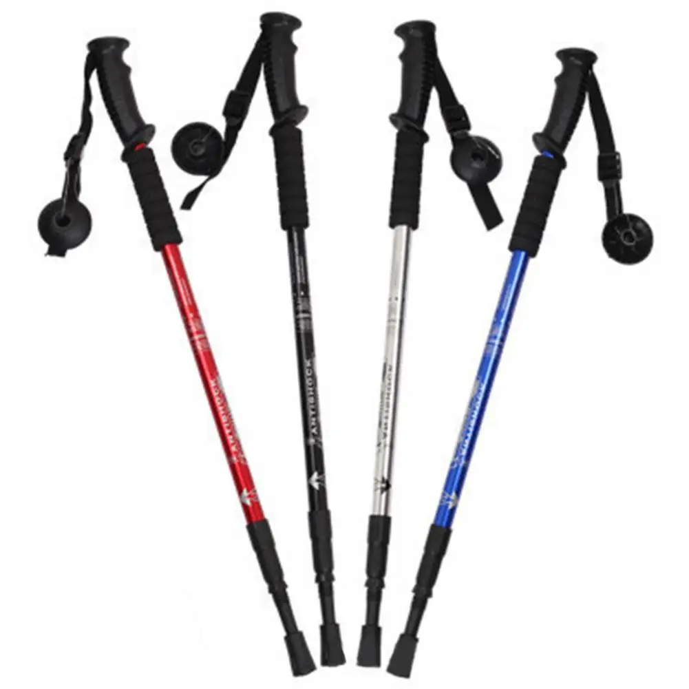 Alpenstock Convenient Pressure Resistance Walking Stick Ergonomic Design Multi-Function Self-Defense Stick For Mountaineering - Image 4