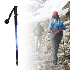 Alpenstock Convenient Pressure Resistance Walking Stick Ergonomic Design Multi-Function Self-Defense Stick For Mountaineering