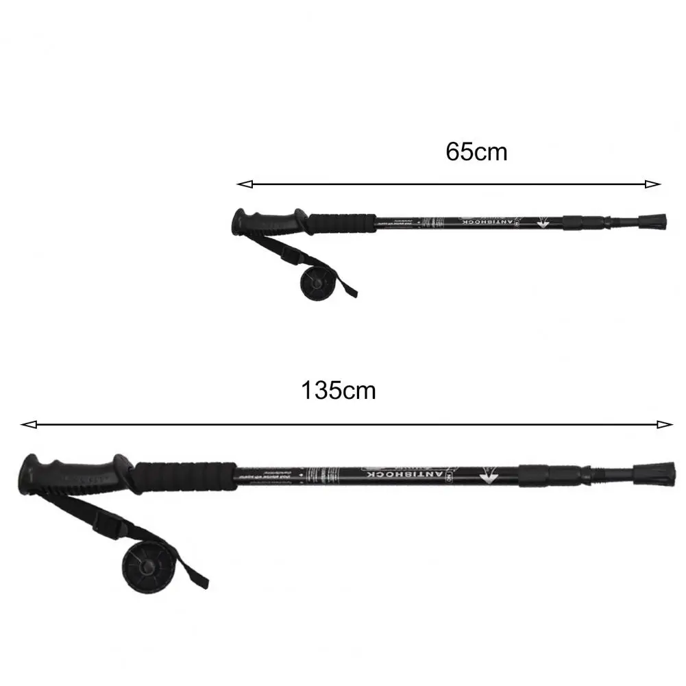 Alpenstock Convenient Pressure Resistance Walking Stick Ergonomic Design Multi-Function Self-Defense Stick For Mountaineering - Image 6