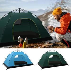 Pop Up Tent -2 Person Camping Tent Easy To Install Portable Folding Outdoor Travel Backpacking Waterproof Sun Shelter Tents